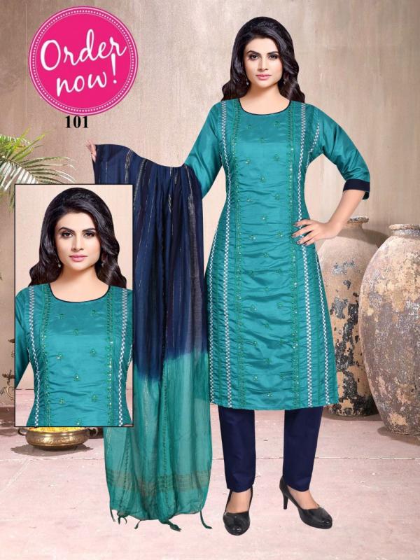 BEAUTY CULTURE Vol 1 Silk Designer Exclusive Kurti collection